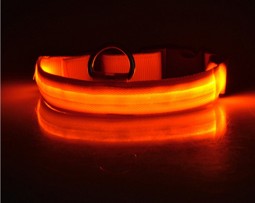 GlowSafe LED Pet Collar