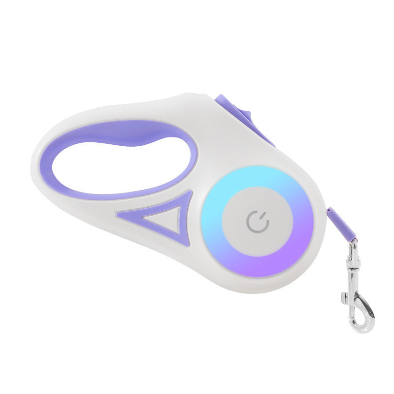 AutoGlow Retractable Leash & Collar Set