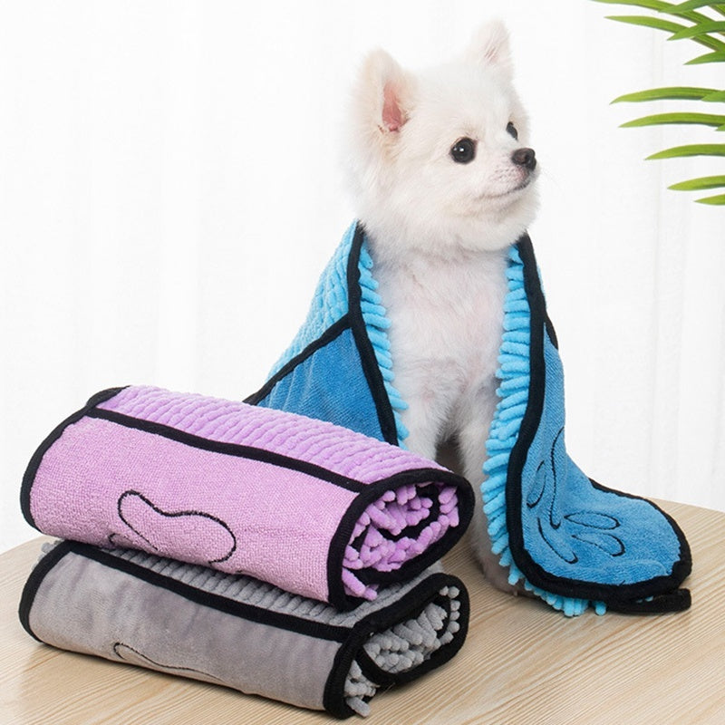 Quick-Dry Microfiber Pet Towel