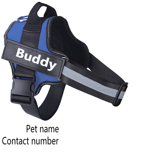 Customizable No-Pull Dog Harness