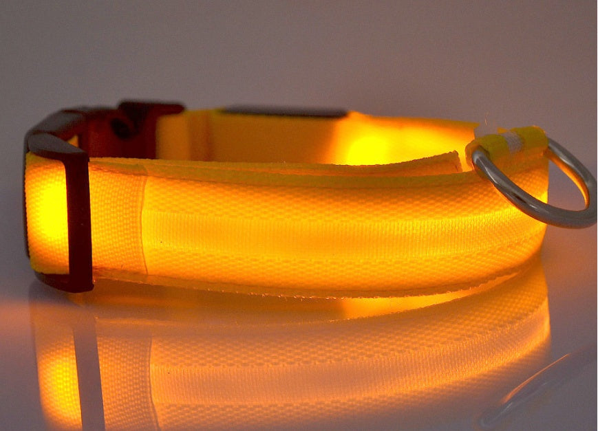GlowSafe LED Pet Collar