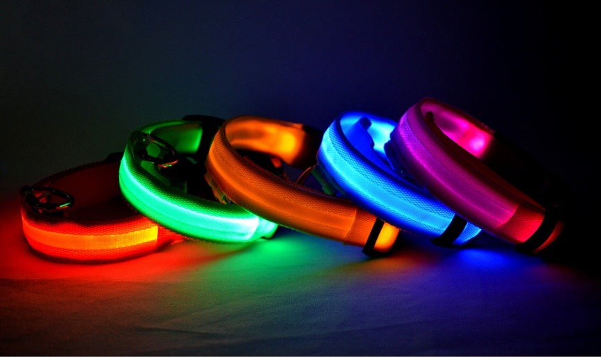 GlowSafe LED Pet Collar