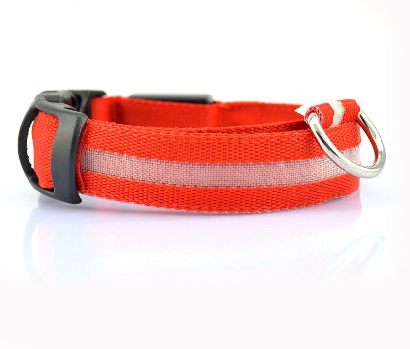 GlowSafe LED Pet Collar
