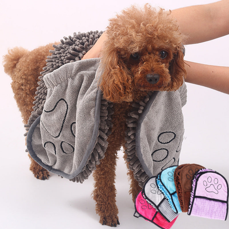 Quick-Dry Microfiber Pet Towel