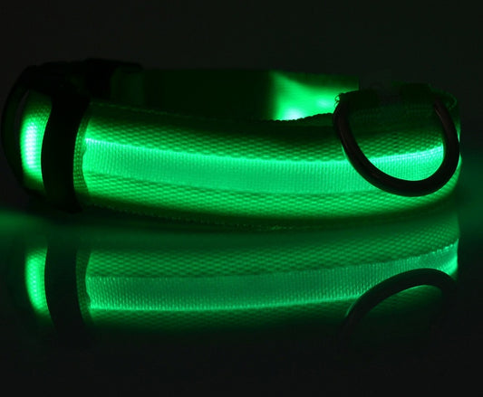 GlowSafe LED Pet Collar
