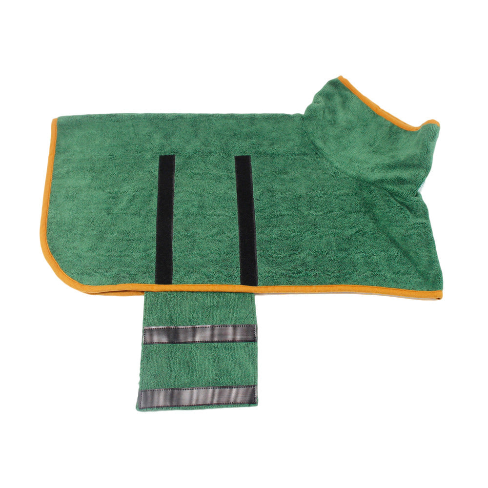 CozyDry Microfiber Pet Bathrobe
