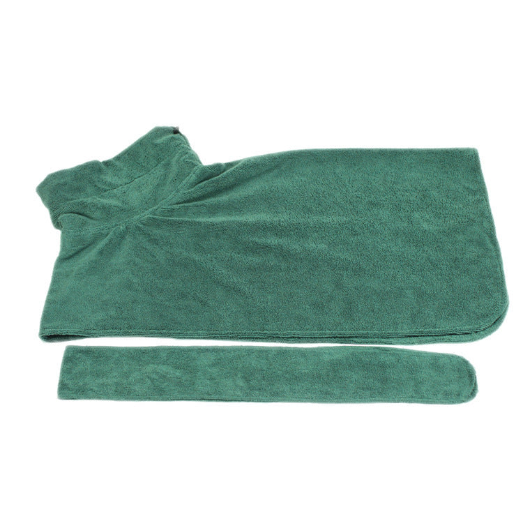 CozyDry Microfiber Pet Bathrobe