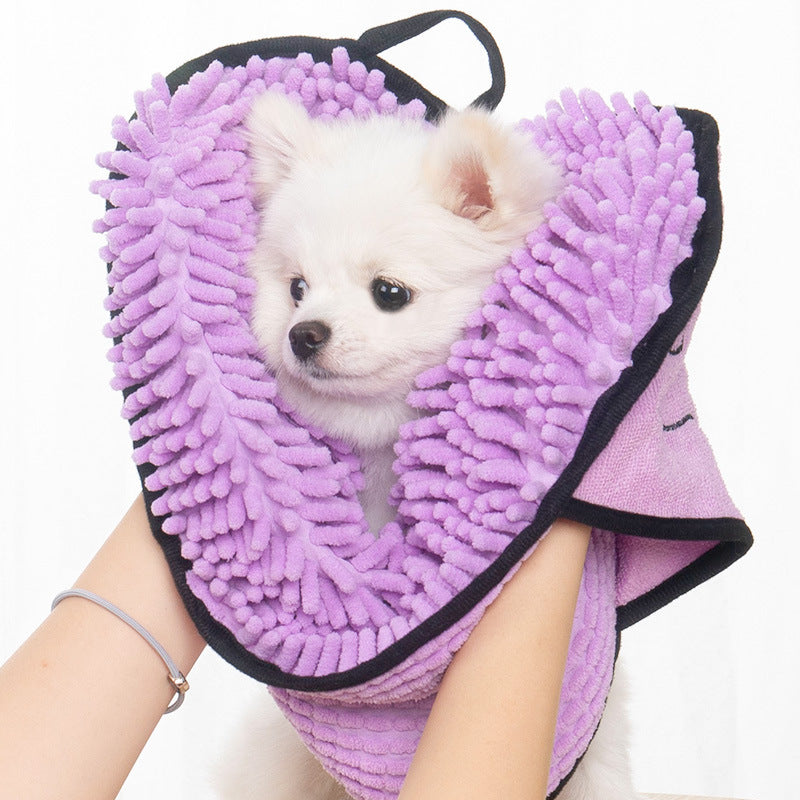 Quick-Dry Microfiber Pet Towel