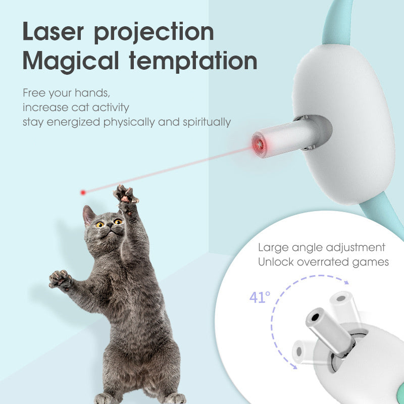 Smart Laser Teasing Cat Toy