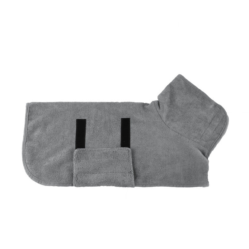 CozyDry Microfiber Pet Bathrobe