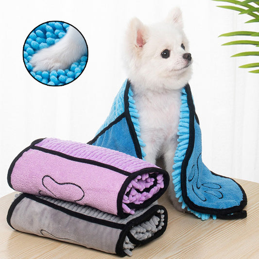 Quick-Dry Microfiber Pet Towel